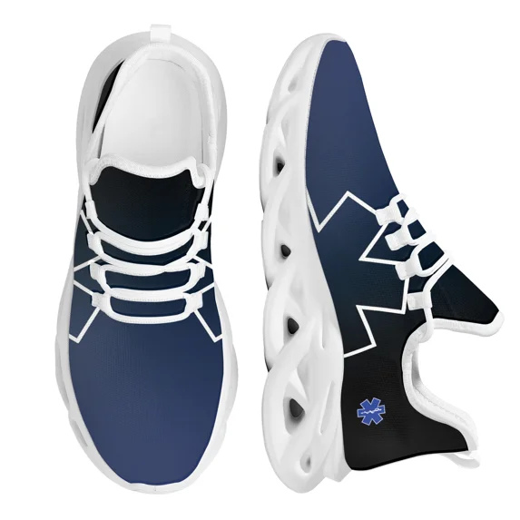 Gradient EMS EMT EMR Paramedic Air Mesh Sports Sneakers For Women Flats Casual Outdoor Male Athletic Running Shoes