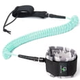 thumbnail image 1 of Gradient Fitness Ankle Surfboard Leash, Boogie Board Leash, Paddle Board (SUP) Strap Leash (Blue), 1 of 8