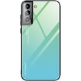 thumbnail image 1 of Gradient Glass Soft Edge Phone Case, Multi-Color Available, Drop-Proof and Wear-Resistant for Samsung Galaxy S24 S23 S22 S21 S20 Ultra Plus Note20 Phone Case (A6,S21), 1 of 8