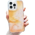 thumbnail image 1 of Gradient Glitter Aesthetic TPU Case Compatible with iPhone Case (Gradient Yellow,iPhone 11 Pro), 1 of 6