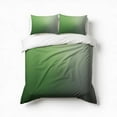thumbnail image 1 of Gradient Green Gray Bedding Set 3 Pcs Soft Microfiber Quilt Cover For Bedroom Decor, Comforter Cover With 2 Pillowcase, 1 of 5