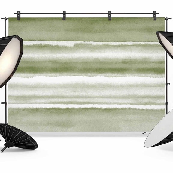 Gradient Green Photography Backdrop 8x6FT, Watercolor Abstract Gradient Light Green Water Ripples Photo Backdrops, Background for Photography Studio Photo Studio Background, Back Drop for Photoshoot