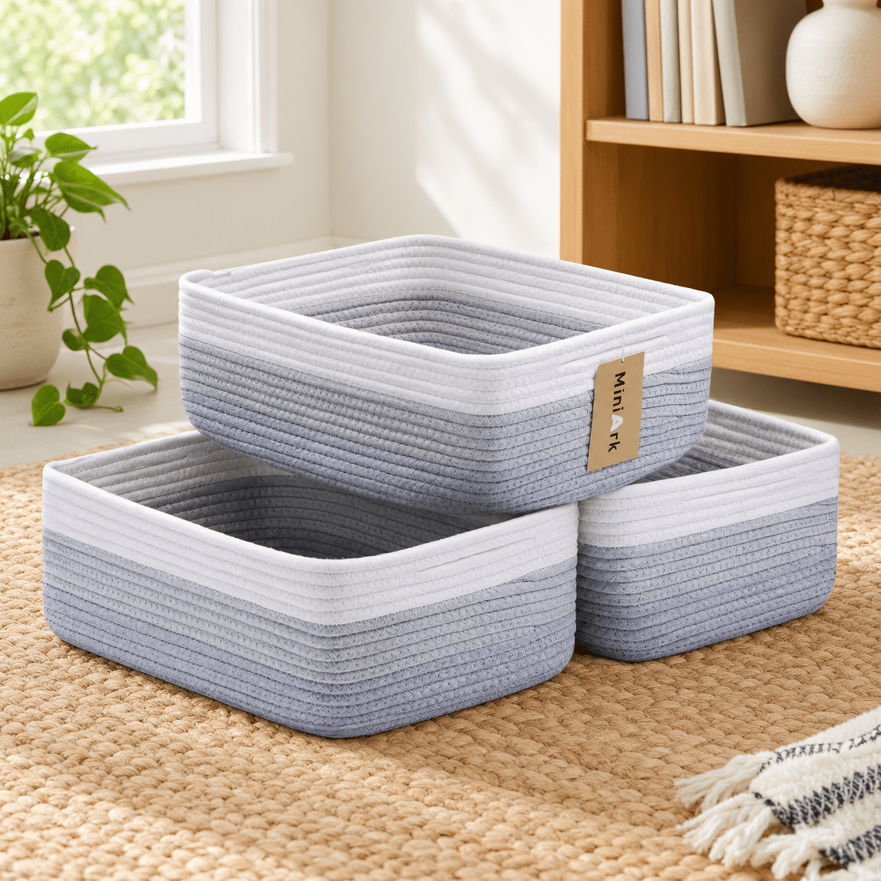 Gradient Grey 3pcs-L15×W11×H5.1