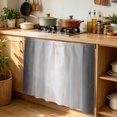 thumbnail image 1 of Gradient Grey Cabinet Curtains for Kitchen 35"W x 35"L, Modern Abstract Grey White Ombre Laundry Sink Cabinets Magic Tape Short Curtain Privacy Panel for Bathroom Vanity Cabinets, 1 of 9