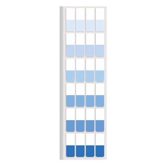 Gradient Index Tabs, Writable File Flags, Repositionable Page Markers, No-Residue Sticker For Notebook, Binder And Office Document Efficient Classification Labeling,10 Sheet 240 Pcs
