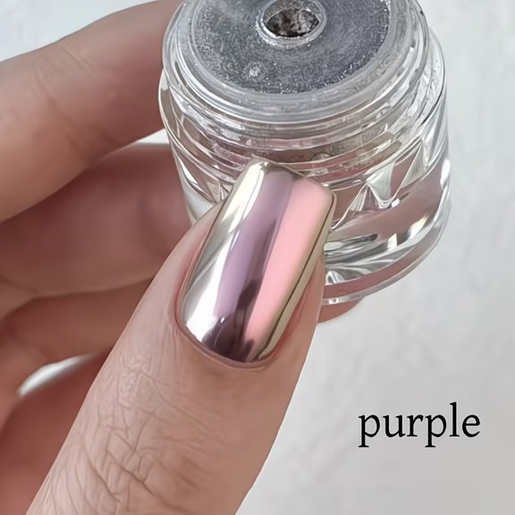 Gradient Magic Mirror Powder Nail Decoration Moonlight Metallic Chrome Effect
