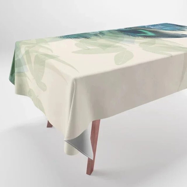 Gradient Multielement Tablecloth Rectangular Dining Table Mat Home