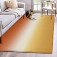 thumbnail image 1 of Gradient Orange Area Rugs 4x6 ft Modern Minimalist Yellow Orange Ocean Beach Washable Rug Non Slip Indoor Carpet Absorbent Floor Mat for Living Room Bedroom Dining Room, 1 of 9