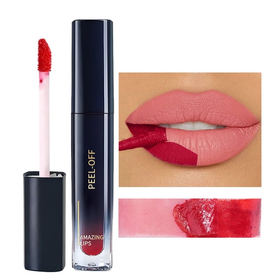 Gradient Peel-Off Lip GLōss 5Ml, Shade B - 1 GLōss, 6 Color Rainbow Lip GLōss Glazed 5Ml, Easter, St. Patrick'S Day, Wedding, Lip GLōsses, Lip GLōss, Plastic Makeup Organizers
