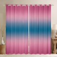 thumbnail image 1 of Gradient Pink 30%-50% Blackout Curtains, Purple Blue Ombre Gradient Curtains & Drapes Modern Abstract Curtains, Minimalist Aesthetic Style Window Treatments 42''Wx84''L, 1 of 6