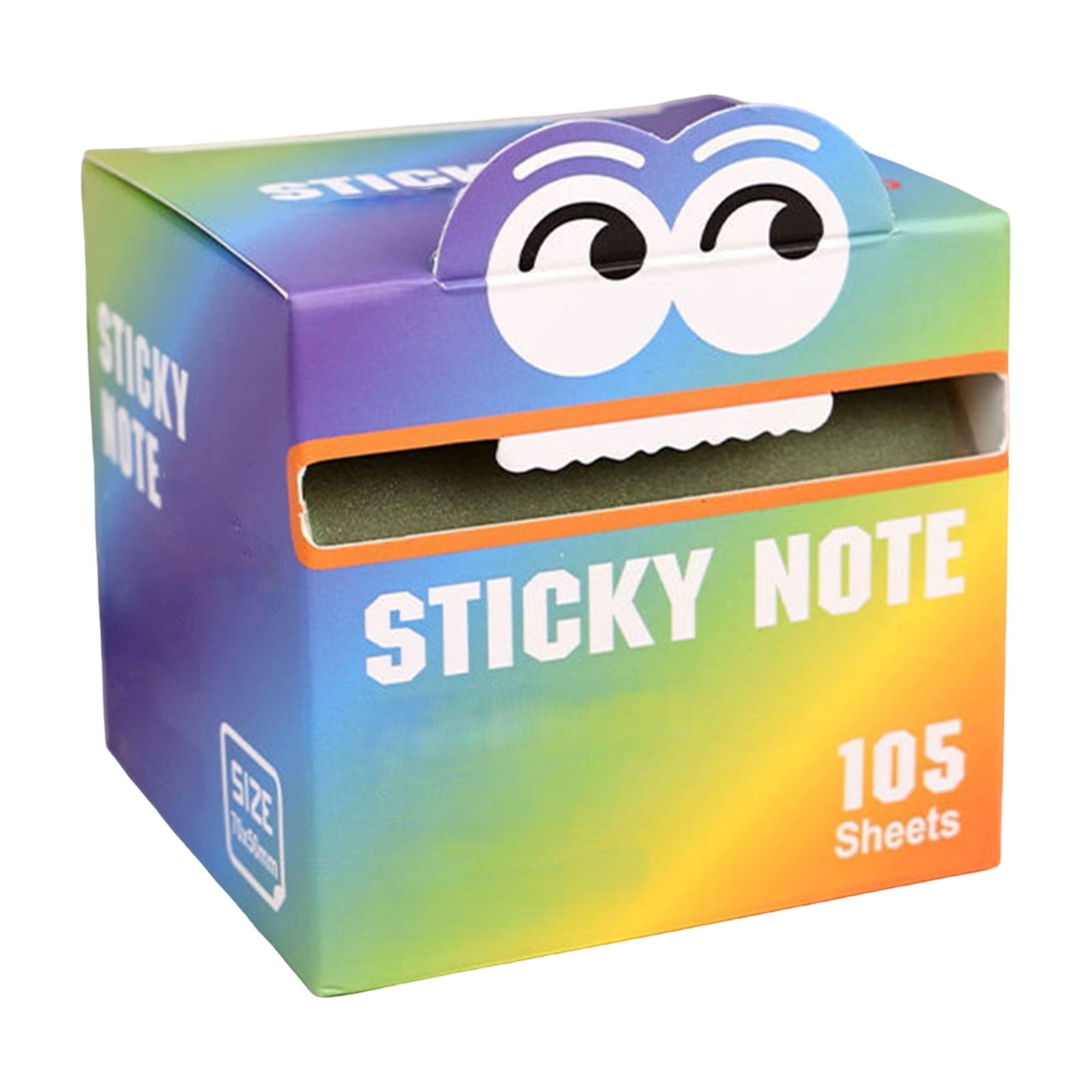 Study Note Creater Gradient Pull-Out Note Pads, Transparent Pearl Waterproof Sticky Notes ...