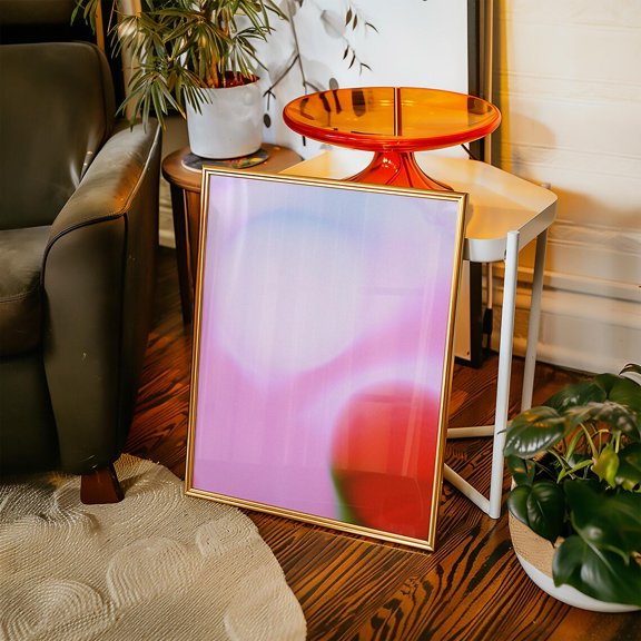 Gradient Retro Aura Vintage Style Modern Wall Art Unframed Paper Print