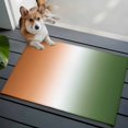 thumbnail image 1 of Gradient Sage Green Front Door Rugs 2x3 ft Modern Minimalist Sage Green Orange Ocean Beach Small Rug for Entryway Non Slip Washable Bathroom Door Mat Absorbent Floor Mat for Indoor Entrance, 1 of 9