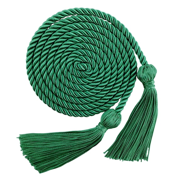 Gradient & Solid Color Graduation Honor Cords with Tassel, 67 Inch Decorative Rope for Gown & Party