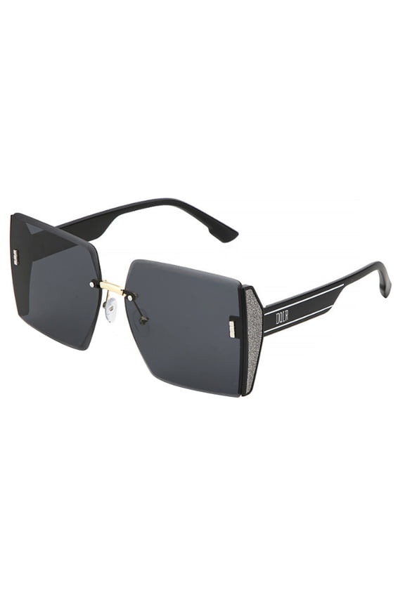 Gradient Square Frame Sunglasses UV400 PC Lens Lightweight Unisex Outdoor Fashion