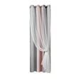 thumbnail image 1 of Gradient Striped Double-Layer Blackout Curtains 100x130cm,Dreamy Star Shade Multi-Color Window Drapes for Bedroom Living Room Decoration, 1 of 6