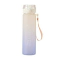 thumbnail image 1 of Gradient-Style Portable PC Water Cup with One-Press Lid, Leak-Proof Seal, Carry Strap, 800ml Capacity, Tea Spacer Included, Ideal for Sports and Travel, 1 of 6