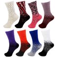 thumbnail image 1 of Gradient Super Fuzzy Warm Plush Cozy Cute Socks - Assortment B - 8prs, 1 of 5