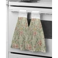 thumbnail image 1 of Gradient Texture Hand Towel Household Bathroom Microfiber Absorbent Towel Kitchen Hanging Cleaning Cloth, 1 of 6