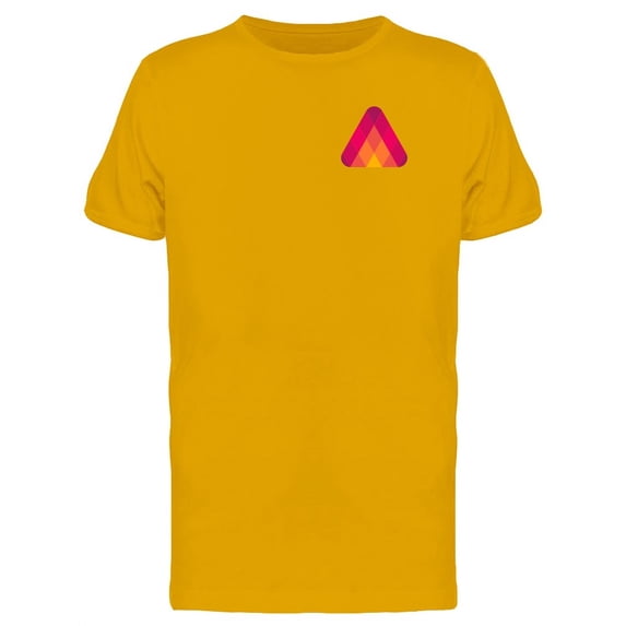 Gradient Triangle Upperside T-Shirt Men -Image by Shutterstock, Male Medium