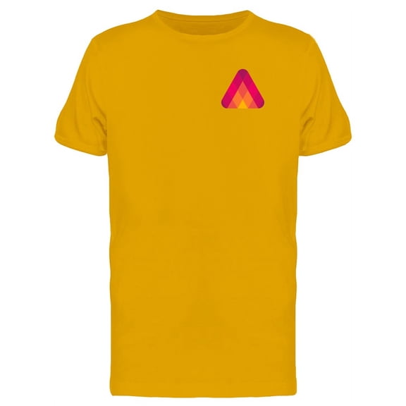 Gradient Triangle Upperside T-Shirt Men -Image by Shutterstock, Male Medium