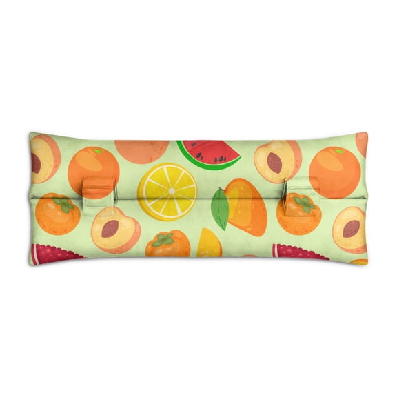 Gradient Watermelon Aesthetic Post-Surgery Pillow - Universal Fit Car Seatbelt Cushion for Elderly Patients