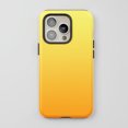 thumbnail image 1 of Gradient Yellow Orange For All iPhone Series Protective Phone Case Modern Finish, 1 of 7
