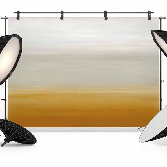 Gradient Yellow Photography Backdrop 8x6FT, Abstract Yellow Grey White Red Gradient Water Ripples Photo Backdrops, Background for Photography Studio Photo Studio Background, Back Drop for Photoshoot