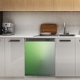 thumbnail image 1 of Gradient green gray Dishwasher Magnet Cover Decorative Sticker for Home Cabinet Kitchen 23" x26", 1 of 5