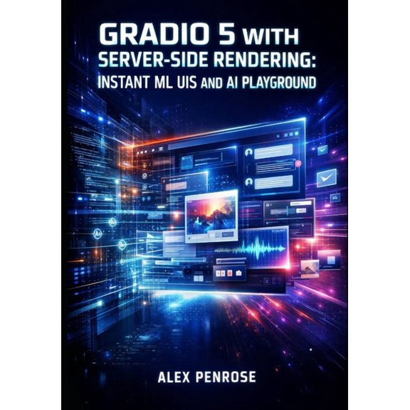 Gradio 5 with Server-Side Rendering: INSTANT ML UIS AND AI PLAYGROUND: Build Production Interfaces with ChatInterface, B, (Paperback)