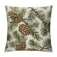 thumbnail image 1 of Gradually Varied Pine Cones Pillowcases Winter Plant Vintage Seamless Pattern Art Design Pillow Case Decorative Throw Pillow Cover for Home Sofa Office, 1 of 5