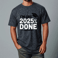 thumbnail image 1 of Graduate 2025 Simple Bold Class Year Statement Design Unisex Tee,S- 5XL, 1 of 2