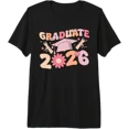 thumbnail image 1 of Graduate 2026 Graduation Cap Diploma Celebration Groovy T-Shirt V1 All Size S-5Xl, 1 of 4