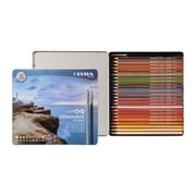 Lyra Graduate Watercolor Pencils Set Tin with Brush, Assorted Colors, 24 Pieces
