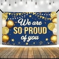 thumbnail image 1 of Graduate Class of 2024 Graduation Banner 7x5ft Orange Graduation Backdrop 2024 for 2024 Graduation Party Decorations Orange and Black Graduation Decorations Class of 2024, 1 of 9