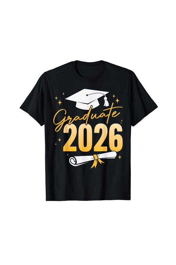 Graduate Class of 2026 Done Graduation Senior Grad Student T-Shirt