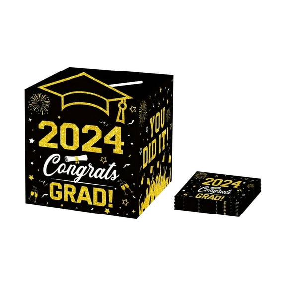 Graduate Garden, Graduation Season Message Box, Book Greeting Card, 30 Greeting Cards, Graduation Season Message Box, Blessing Card