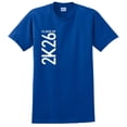 thumbnail image 1 of Graduate Gifts Class of 2026 2K26 Graduation Short Sleeve Unisex T-Shirt XL Royal, 1 of 6