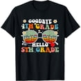 thumbnail image 1 of Graduate Goodbye 4th Grade Hello 5th Grade Back To School T-Shirt Black 2X-Large, 1 of 4
