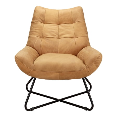 Graduate Lounge Chair Sunbaked Tan Leather
