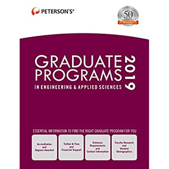 Pre-Owned Graduate Programs in Engineering and Applied Sciences 2019 (Grad 5) (Hardcover) 9780768942255