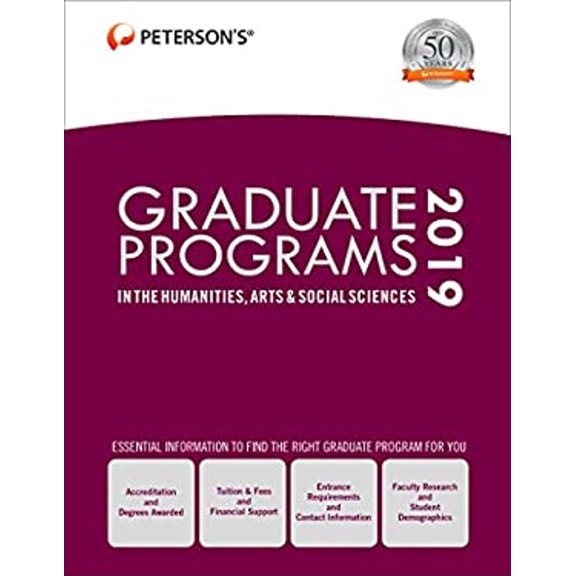 Pre-Owned Graduate Programs in the Humanities, Arts and Social Sciences 2019 (Grad 2) (Hardcover) 9780768942262
