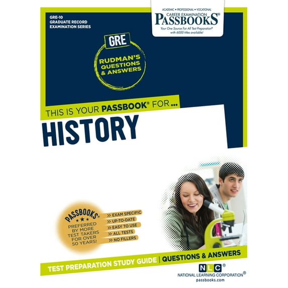 Graduate Record Examination History (Gre-10): Passbooks Study Guide Volume 10, (Paperback)