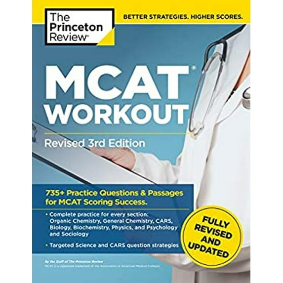 Pre-Owned Graduate School Test Preparation: MCAT Workout, Revised 3rd Edition : 735+ Practice Questions & Passages for MCAT Scoring Success (Paperback)