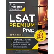 Graduate School Test Preparation Princeton Review LSAT Premium Prep, 29th Edition 3 Real LSAT Preptests + Strategies & Review, Paperback