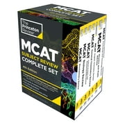 Graduate School Test Preparation The Princeton Review MCAT Subject Review Complete Box Set 4th Edition Paperback