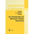 thumbnail image 1 of Graduate Texts in Mathematics An Introduction to Riemann-Finsler Geometry, Book 200, (Paperback), 1 of 1