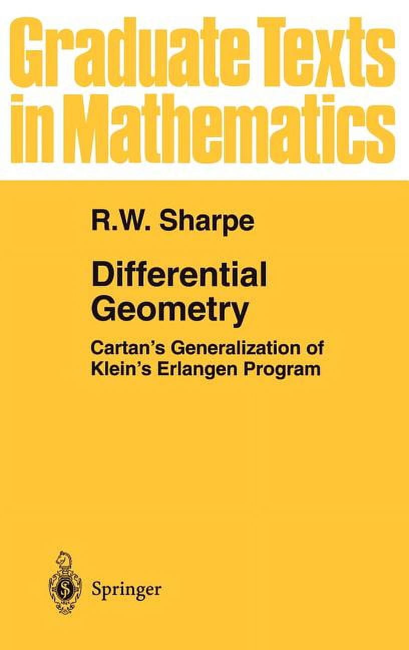Graduate Texts in Mathematics Differential Geometry Cartan's