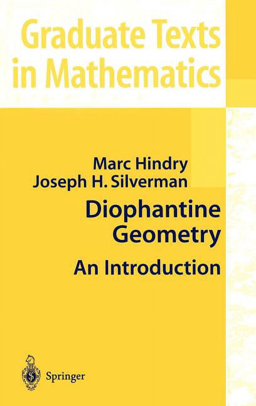 Graduate Texts in Mathematics Diophantine Geometry: An Introduction ...