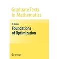 thumbnail image 1 of Graduate Texts in Mathematics Foundations of Optimization, Book 258, (Paperback), 1 of 1